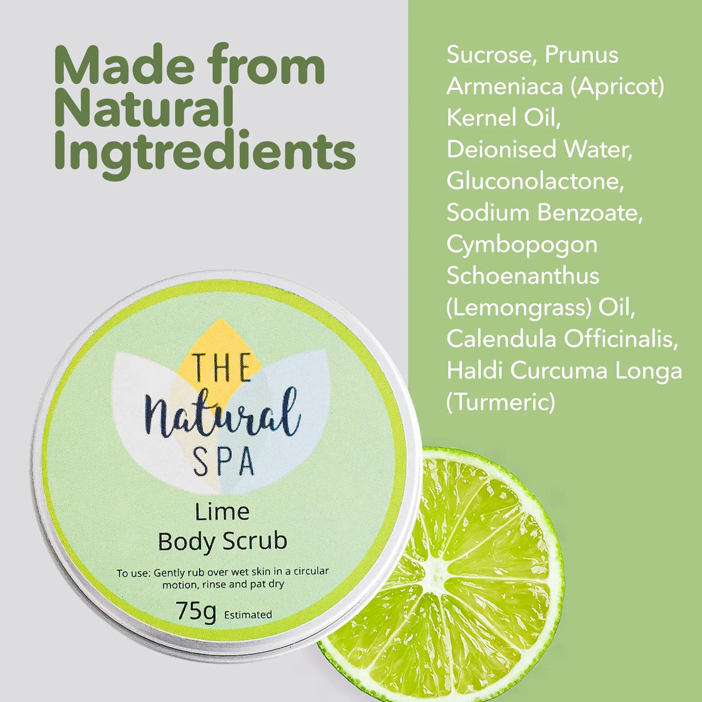 Lime Body Scrub